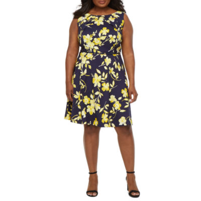 jcpenney flare dresses