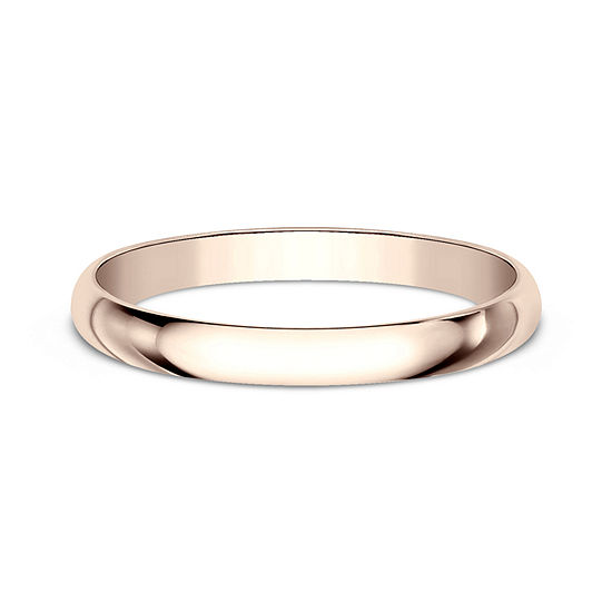 Womens 14k Rose Gold Wedding Band Jcpenney