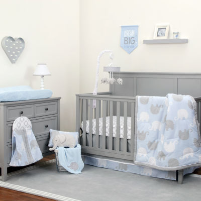 Nojo 8 Pc Crib Bedding Set Color Blue Jcpenney