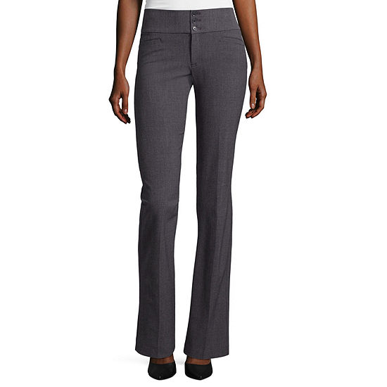Hollywould Classic-Fit 3-Button Pants-JCPenney, Color: Grey