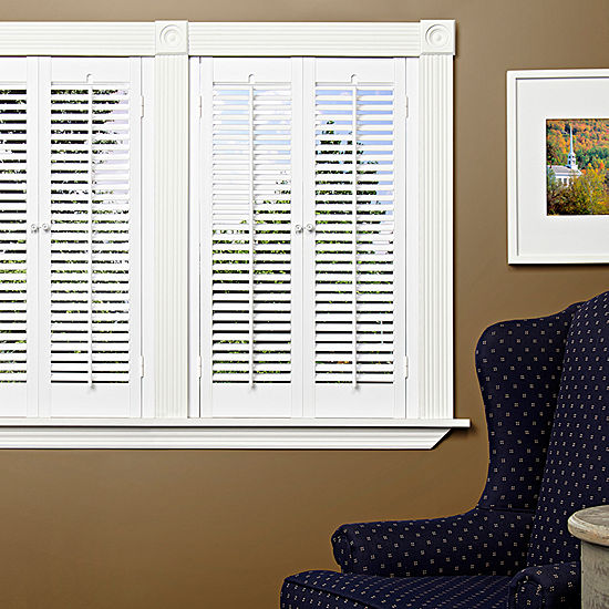 Jcpenney Home Faux Wood Traditional Shutters 2 Panels