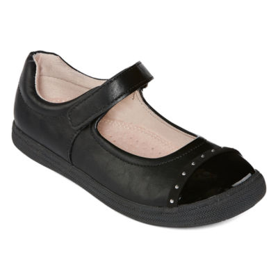 little girls black shoes