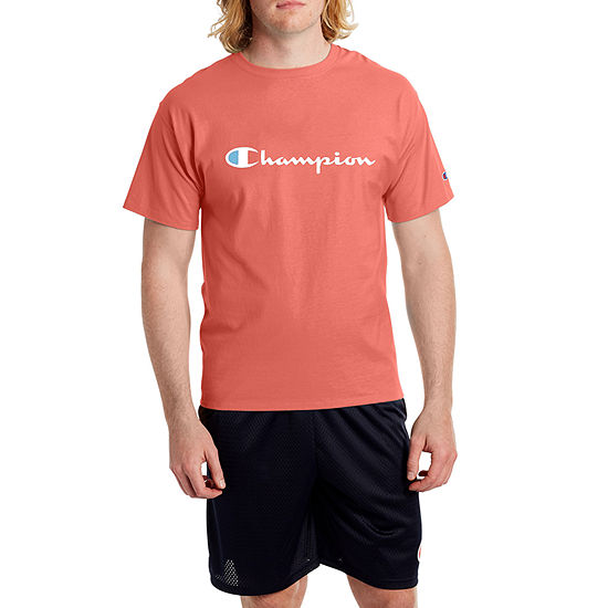 Champion Mens Crew Neck Short Sleeve T-Shirt