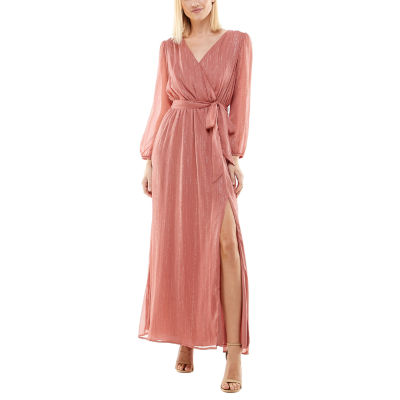 jcpenney maxi dresses with sleeves