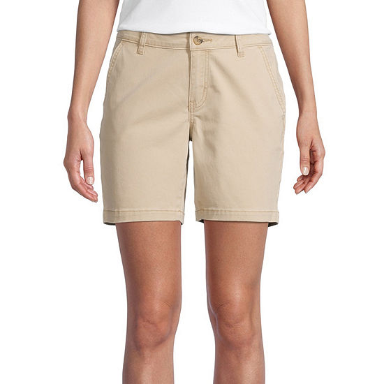 a.n.a Womens 7in Chino Short