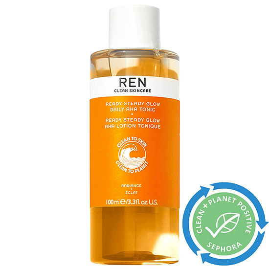 REN Clean Skincare Mini Ready Steady Glow Daily AHA Toner