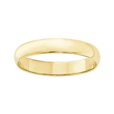 4MM 10K Gold Wedding Band - JCPenney
