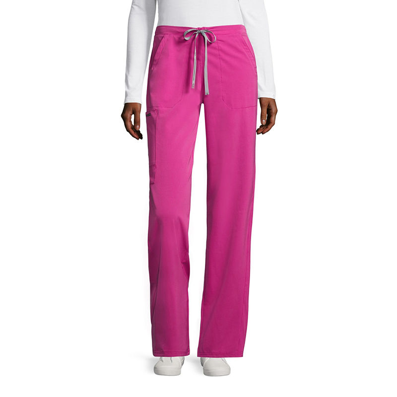 Wonder Wink Wonderwink High Performance 5212 Ion Cargo Pant - Petite & Petite Plus, Womens, Size Xx-Large Short, Pink