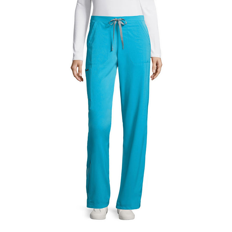 Wonder Wink Wonderwink High Performance 5212 Ion Cargo Pant - Tall Plus, Womens, Size 3X-Large Long, Blue