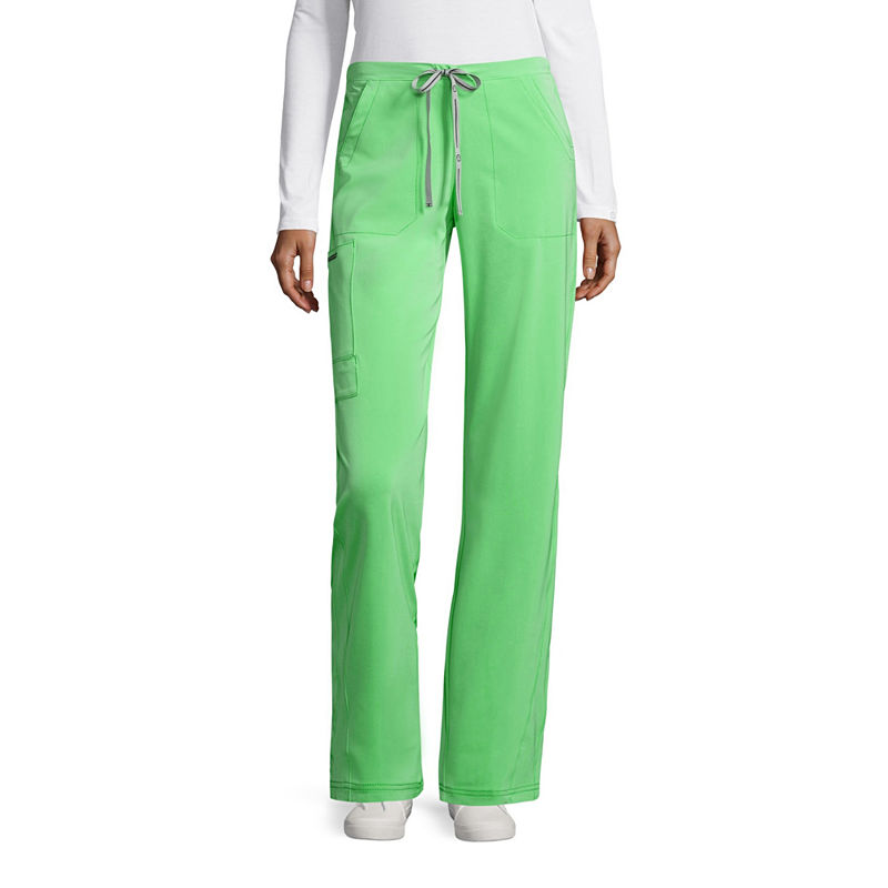 Wonder Wink Wonderwink High Performance 5212 Ion Cargo Pant - Tall Plus, Womens, Size Xx-Large Long, Green