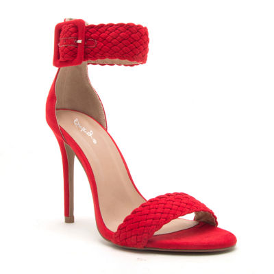 red sandals jcpenney