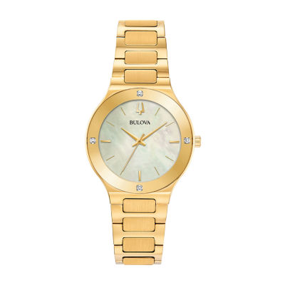 Bulova Millennia Womens Stainless Steel Bracelet Watch 97r102 JCPenney