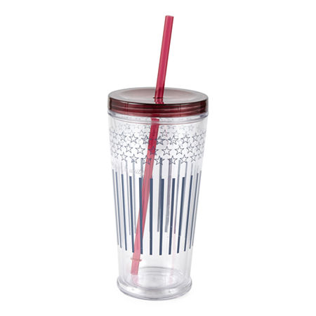 Americana Stars and Stripes Tumbler, One Size , Multiple Colors