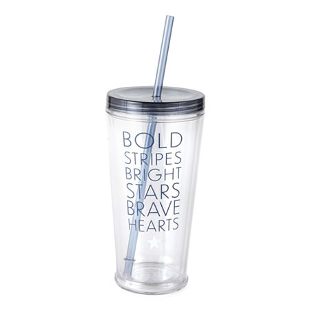 Americana Bold Bright Brave Tumbler, One Size , Multiple Colors