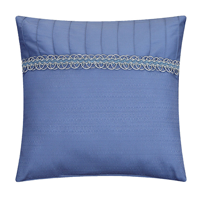 Chic Home Fiorella 10-Pc. Complete Bedding Set With Sheets, Queen, Blue