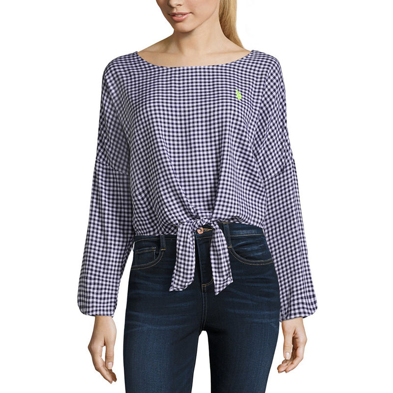 UPC 786665115258 product image for U.S. Polo Assn. Long Sleeve Dress Shirt Juniors | upcitemdb.com