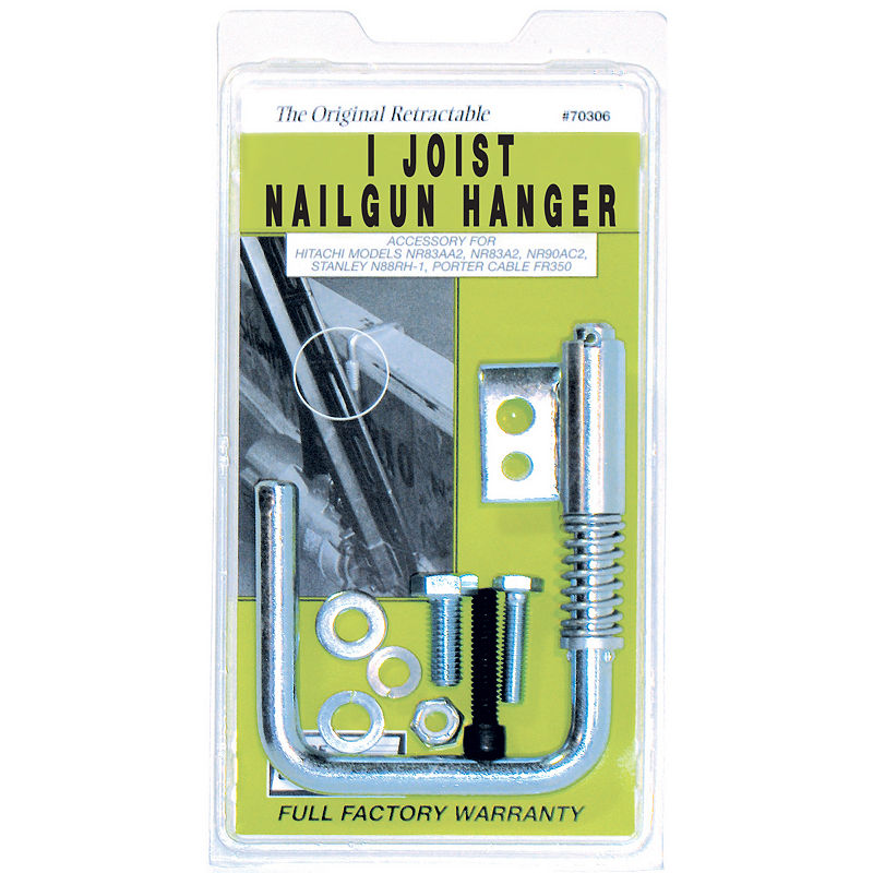 UPC 704472703062 product image for Toolhangers Unlimited 70306 Retractable I Joist Nailgun Hanger | upcitemdb.com