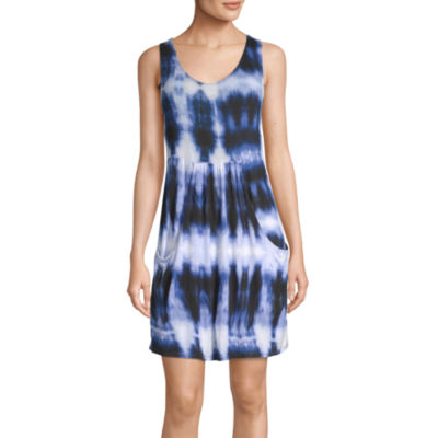 tie dye cover up dress