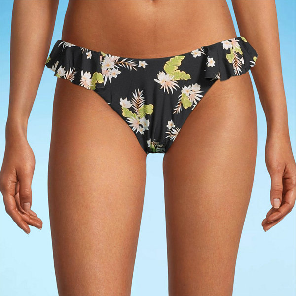 Mynah Womens Floral Hipster Bikini Swimsuit Bottom