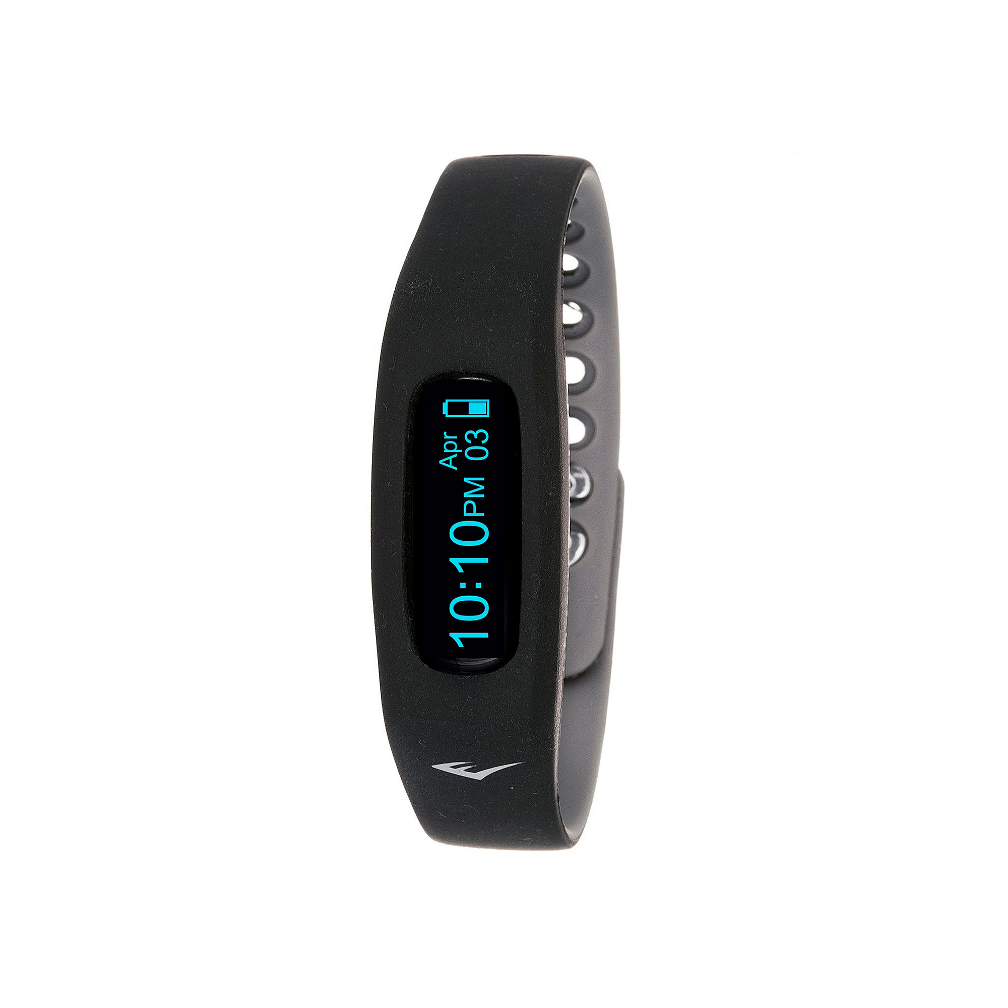 Everlast Bluetooth Black and Gray Silicone Strap Activity Tracker Band Watch