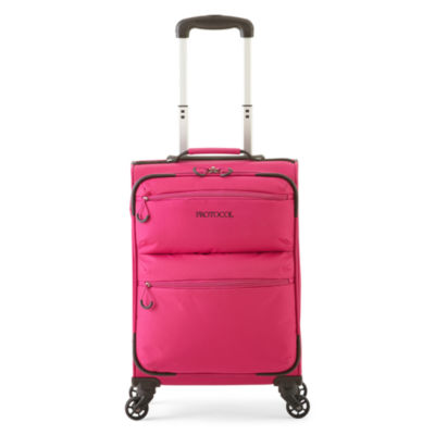 protocol luggage pink