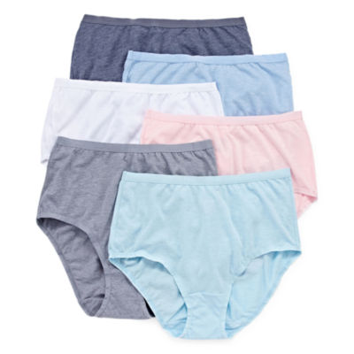 Fruit Of The Loom 6 pack Ultra Soft Brief Panties JCPenney