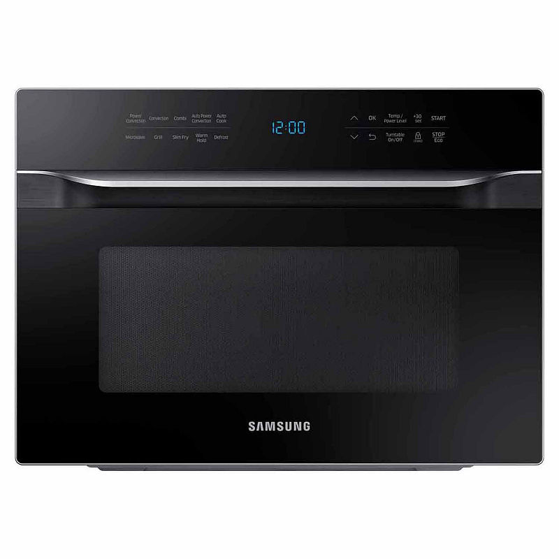 Samsung - 1.2 cu. ft. Countertop Convection Microwave with PowerGrill - Black