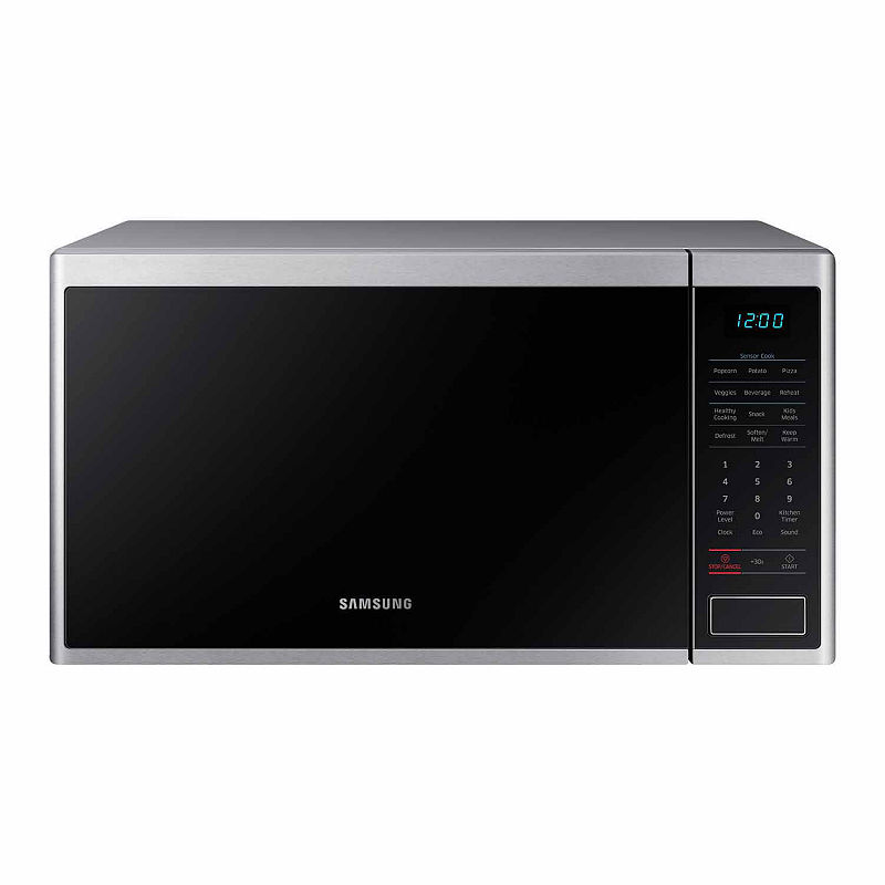 Samsung - 1.4 Cu. Ft. Mid-size Microwave - Stainless Steel