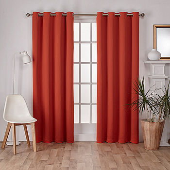 Exclusive Home Curtains Sateen Blackout, Exclusive Home Curtains Sateen