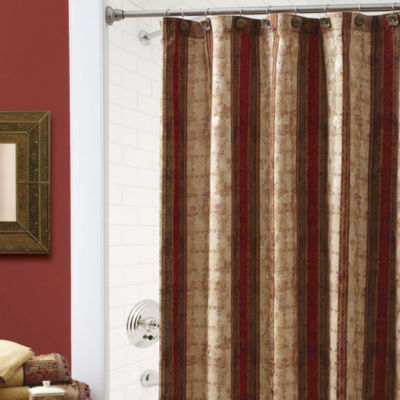 Croscill Classics Belmont Shower Curtain Color Red