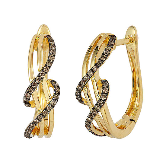 LIMITED QUANTITIES Le Vian Grand Sample Sale™ Chocolate Diamonds® Earrings set in 14K Honey Gold