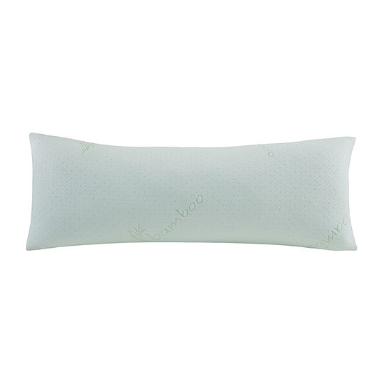 Sleep Philosophy Shredded Memory Foam Body Pillow With Rayon From