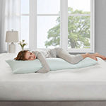 Sleep Philosophy Shredded Memory Foam Body Pillow with Rayon from Bamboo cover