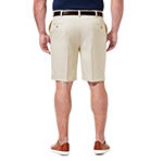 Haggar® Mens Big and Tall Cool 18 Pro Classic Fit Flat Front Expandable Waist Shorts