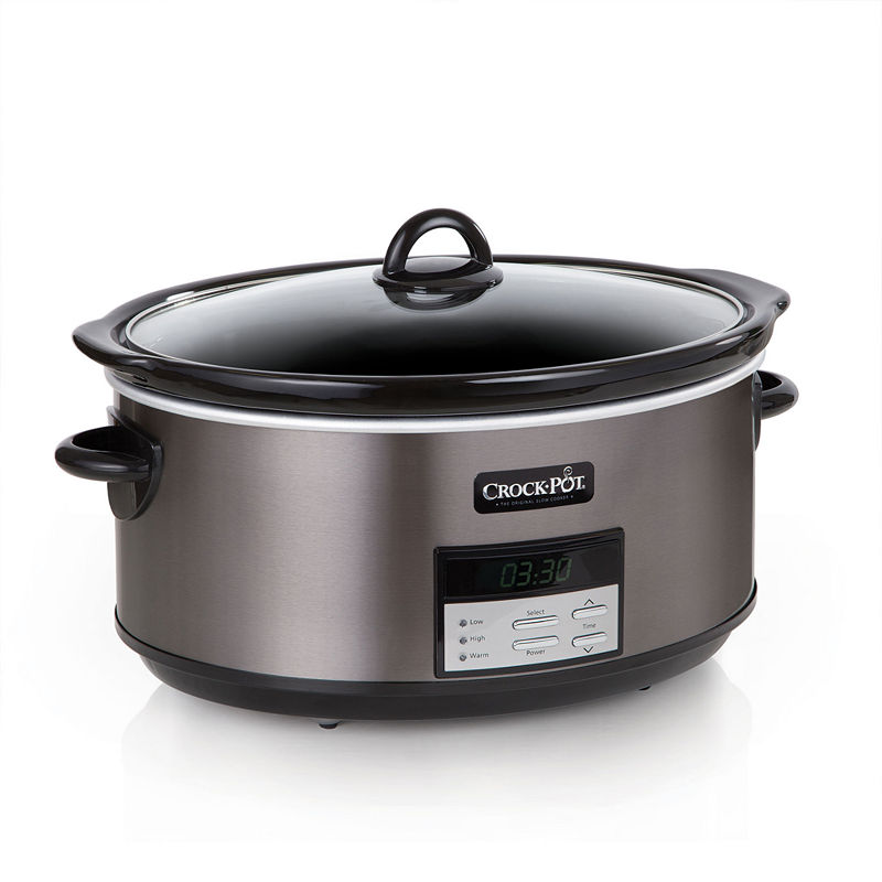 Crock-Pot Stainless Collection 8-Qt. Programmable Slow Cooker