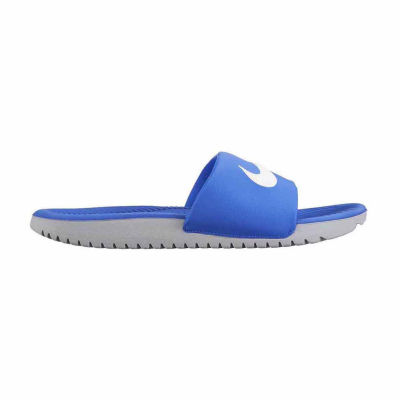 nike kawa slide junior blue