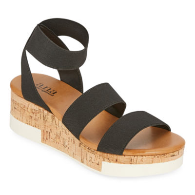 platform sandals jcpenney