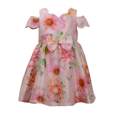 bonnie jean short sleeve party dress