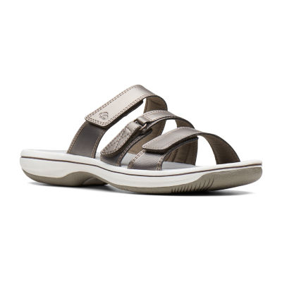 jcpenney clarks flip flops