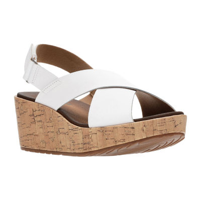 clarks stasha hale wedge sandals