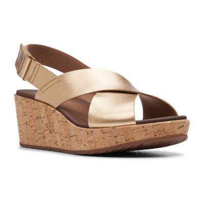 clarks stasha hale womens wedge