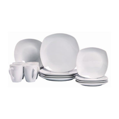 square white dinnerware sets sale