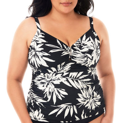 trimshaper plus size swimsuits