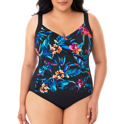 jcpenney tummy control swimwear