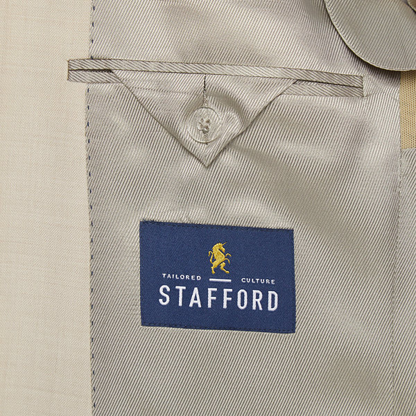 Stafford Super Mens Slim Fit Stretch Suit Jacket