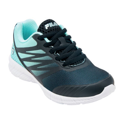 girls teal tennis shoes