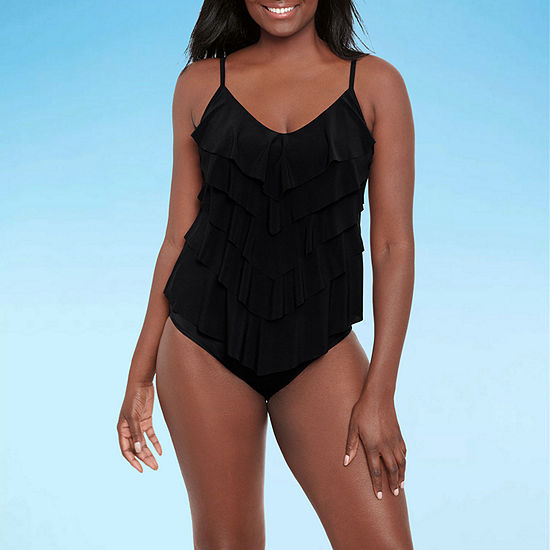 Trimshaper Tankini Swimsuit Top and Swimsuit Bottoms