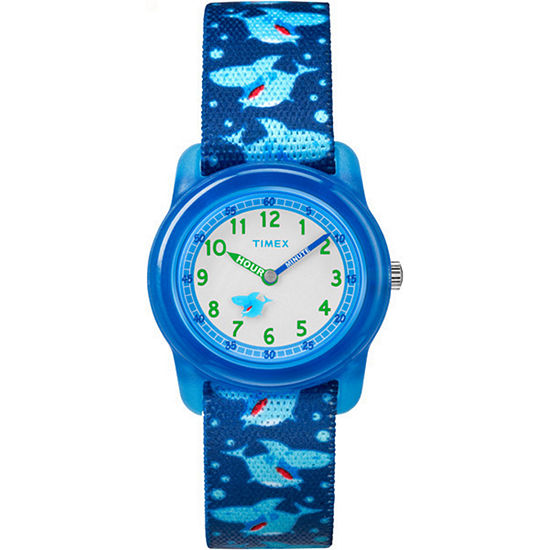 Timex Boys Blue Strap Watch Tw7c135009j