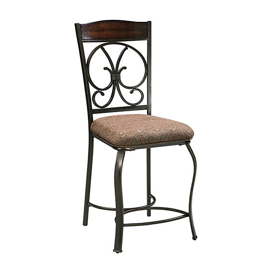 Signature Design by Ashley® Glambrey Set of 4 Upholstered Counter Height Stools