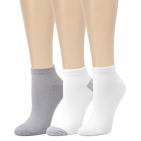 Cuddl Duds 3 Pair Low Cut Socks Womens